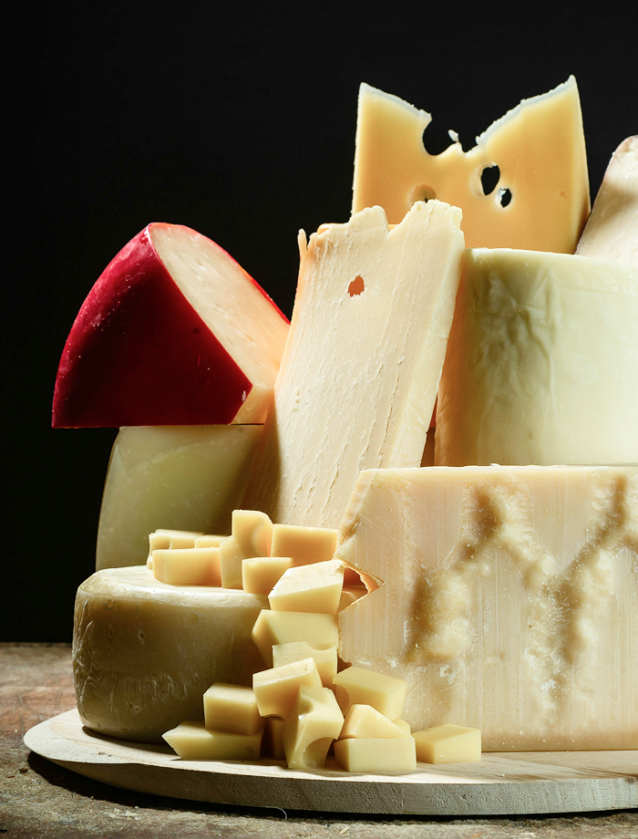 Cheese selection